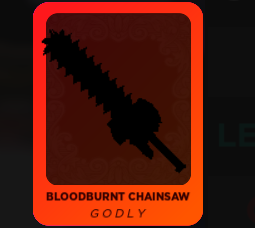 Bloodburnt Chainsaw