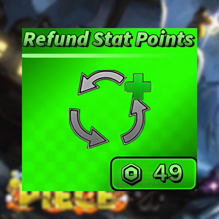 Refund Stat Points