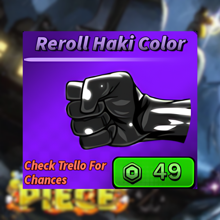 Reroll Haki Color