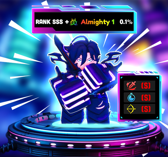 The Pro Gamer Rank SSS + Almighty 1