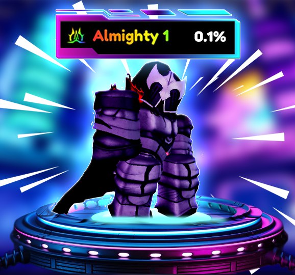 The Cursed Knight (unlocked) Almighty 1 0.1%