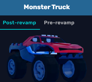 Monster Truck Vehicle