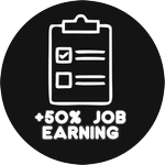 +50% Job Earning