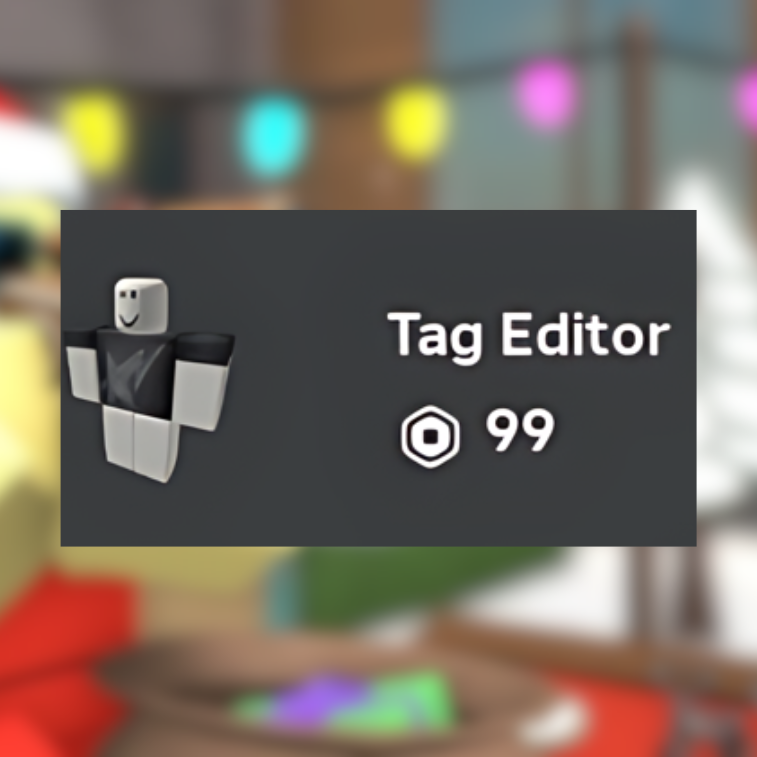 Nametag Editor