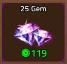 25 Gems