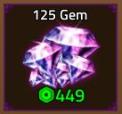 125 Gems