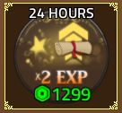 24 Hour x2 EXP