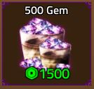 500 Gems