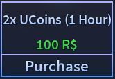 2x UCoins