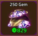 250 Gems