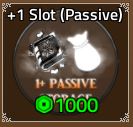 Slot(Passive) +1