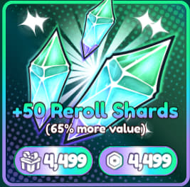 50 Reroll Shards