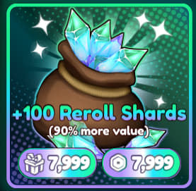 100 Reroll Shards