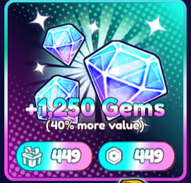 1.250 Gems