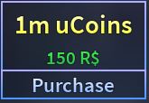 1m UCoins