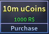 10m UCoins