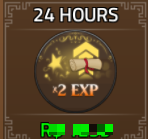 x2 Exp 24 Hours